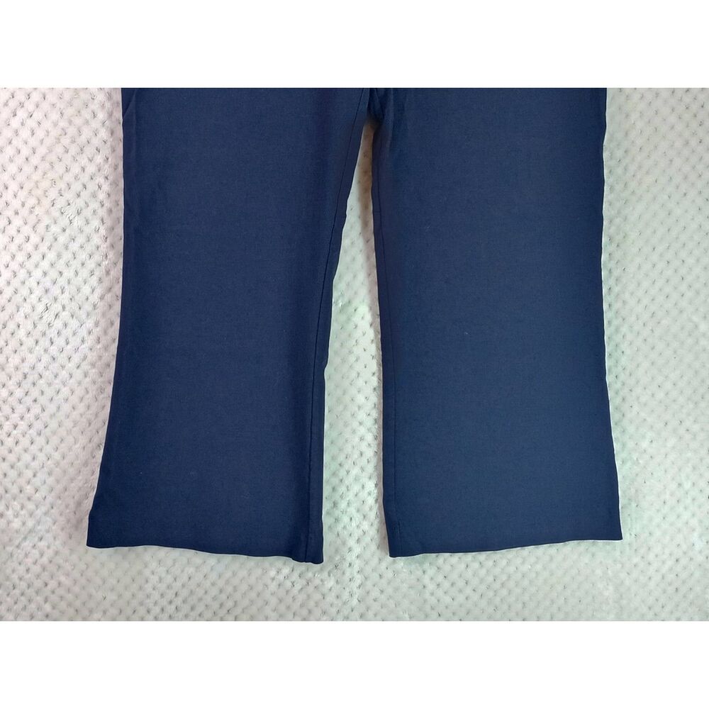 Calvin Klein Women's XL Navy Blue Stretch Pull On Crop - Picture 3 of 14